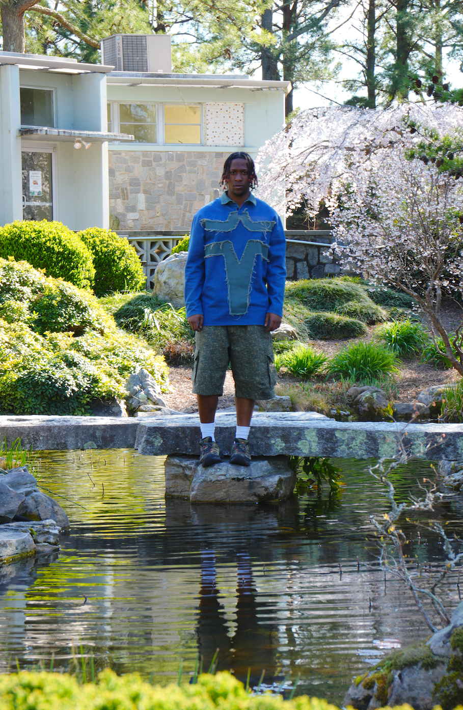 DENIM GARDEN TEE